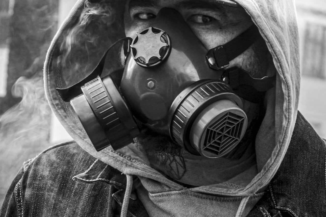 Asbestos work on a UK construction site